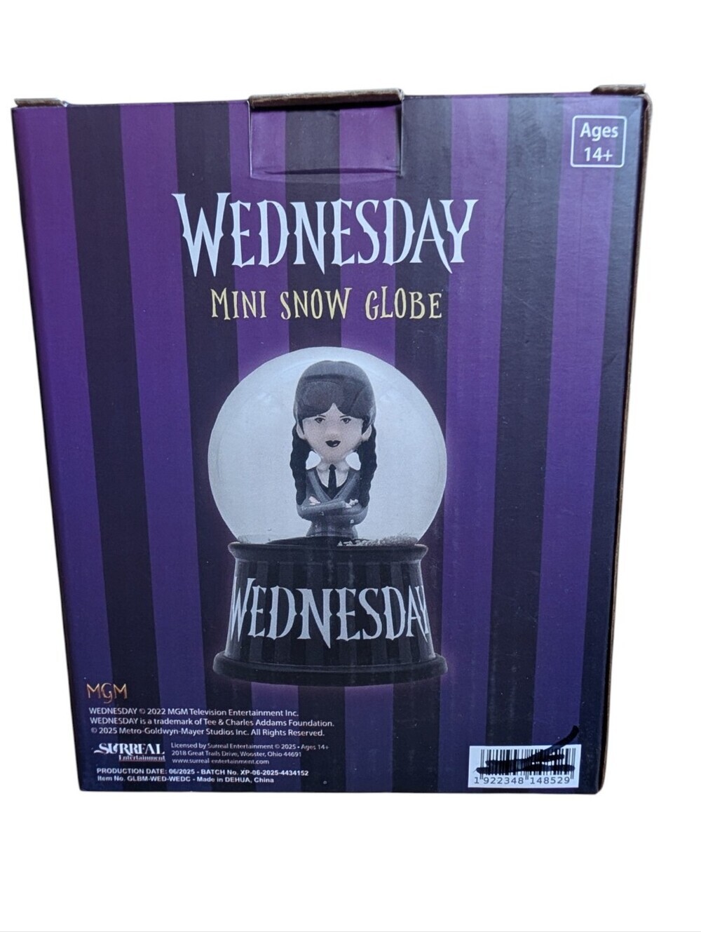 Wednesday Mini Snow Globe Collectible Decor - Picture 3 of 7